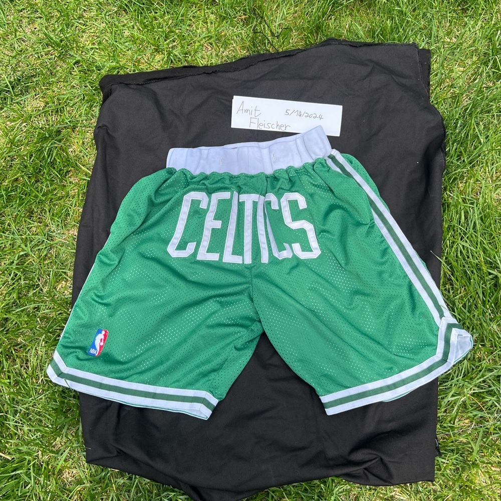 Just Don Celtics Basketball Shorts